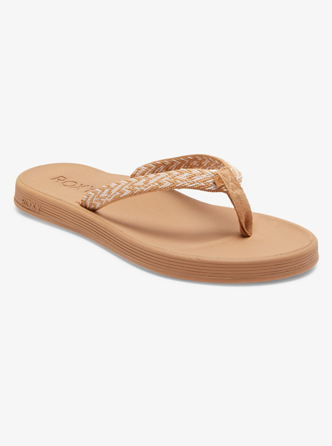 Clemente Flip Flops Natural Roxy