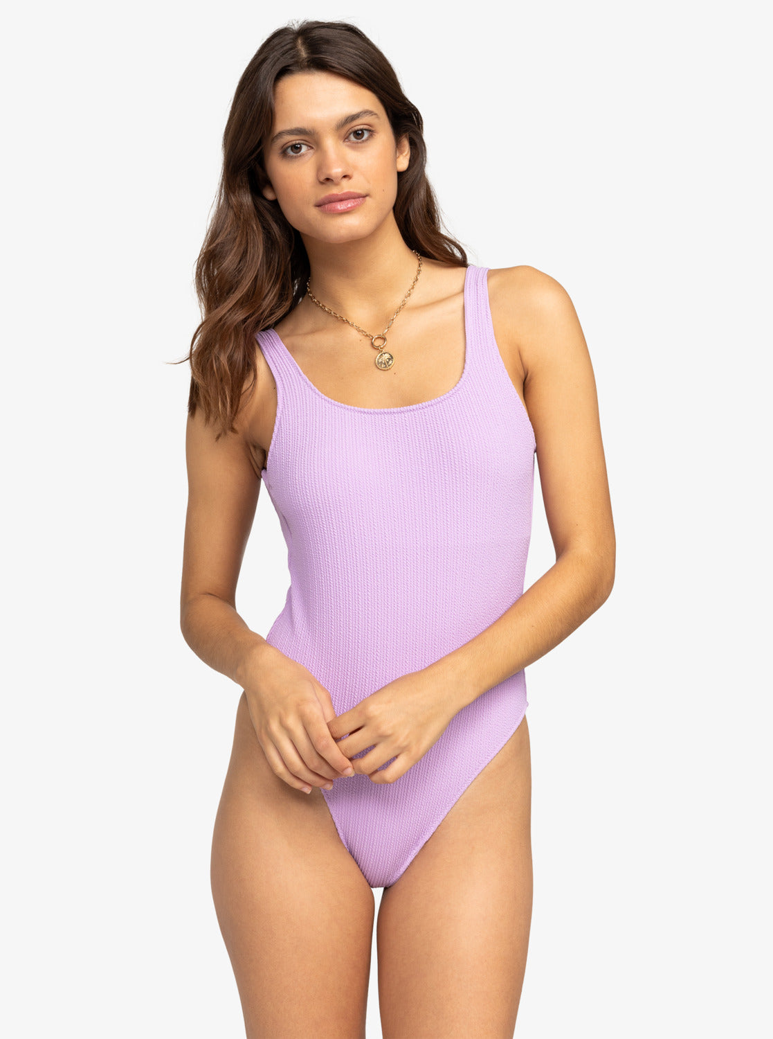 Aruba One-Piece Swimsuit - Crocus Petal – Roxy.com