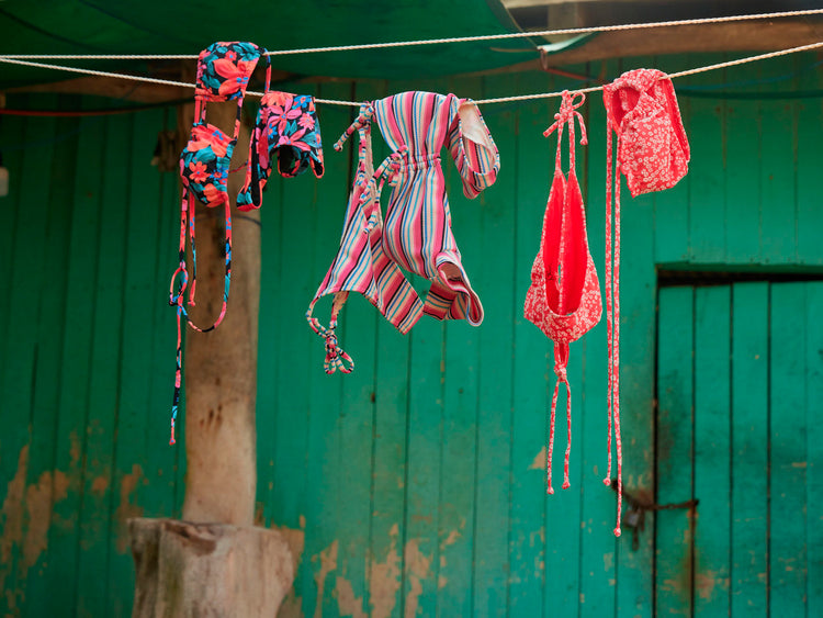 how to wash swimsuits