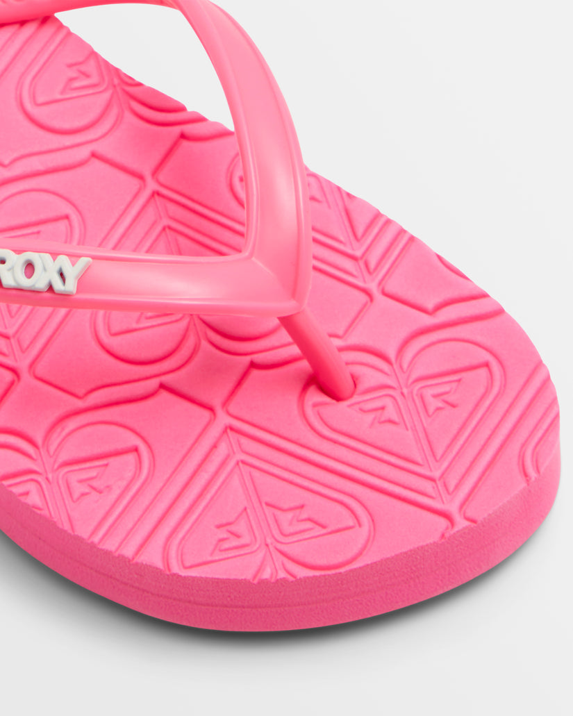 Girls Viva Platform Sandals - Hot Pink