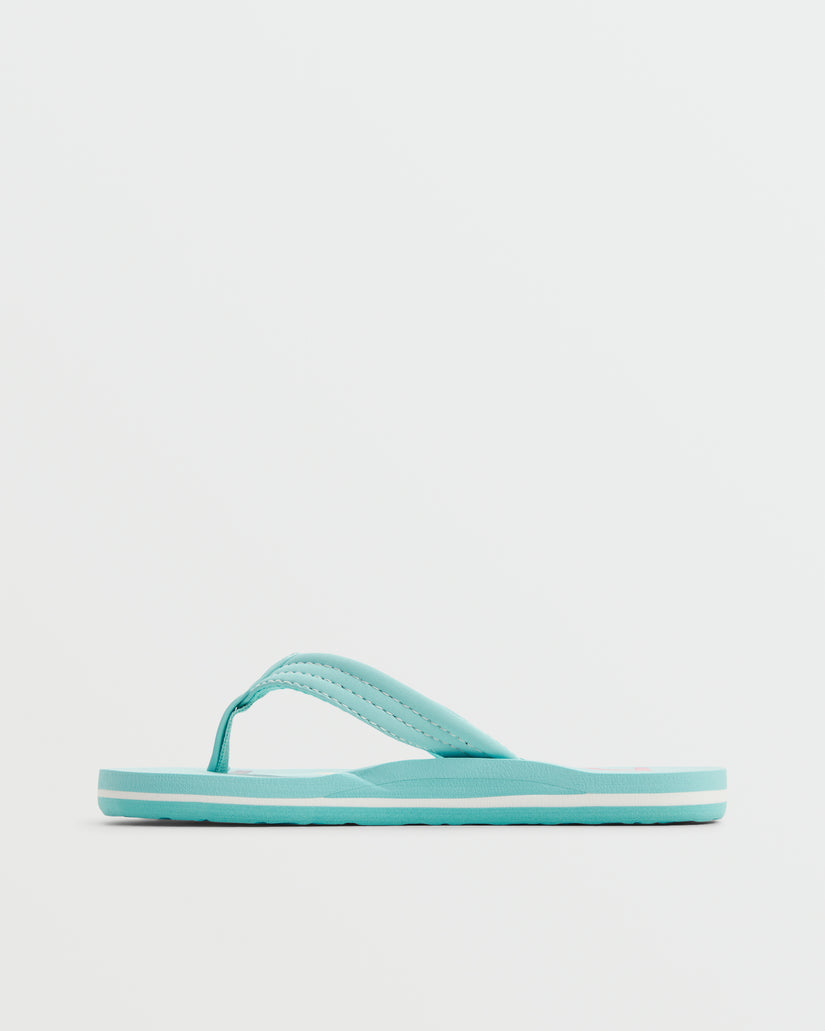 Girls 4-16 Vista Flip-Flops - Light Blue