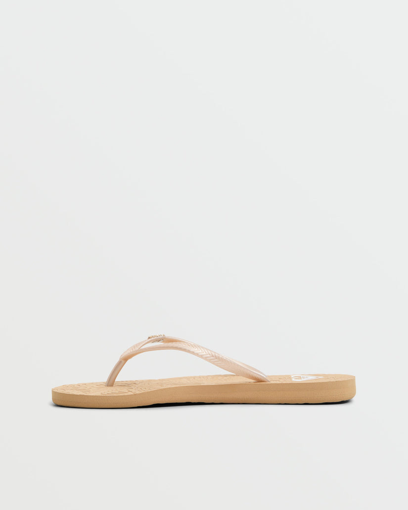 Antilles II Flip Flops - Champagne