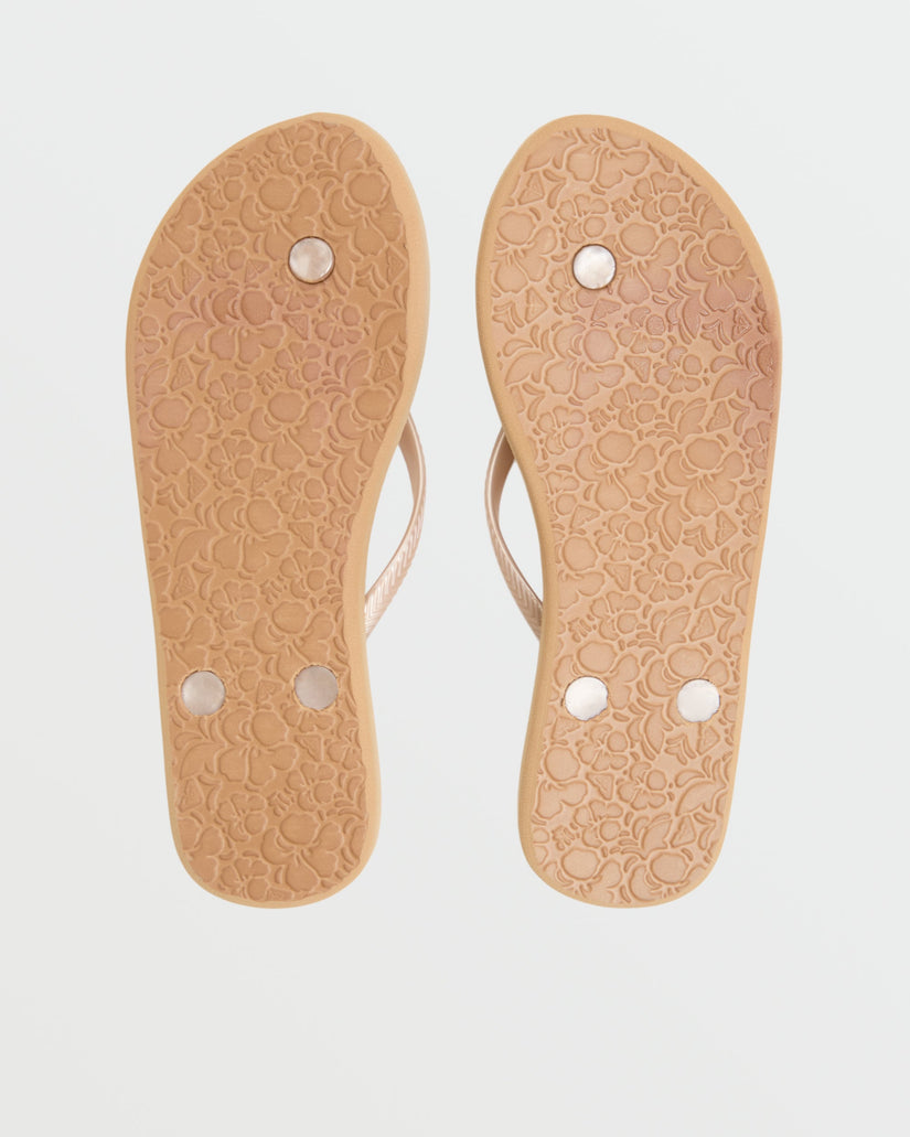 Antilles II Flip Flops - Champagne