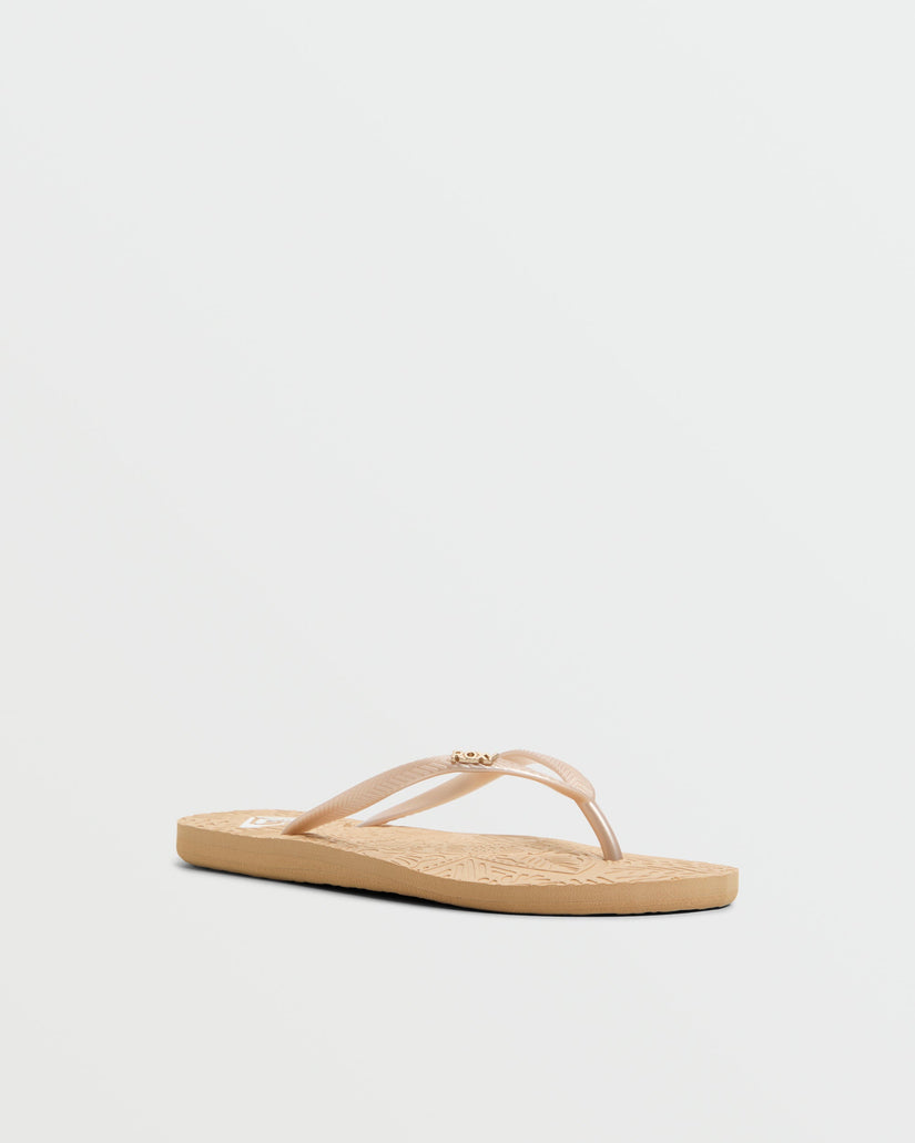 Antilles II Flip Flops - Champagne