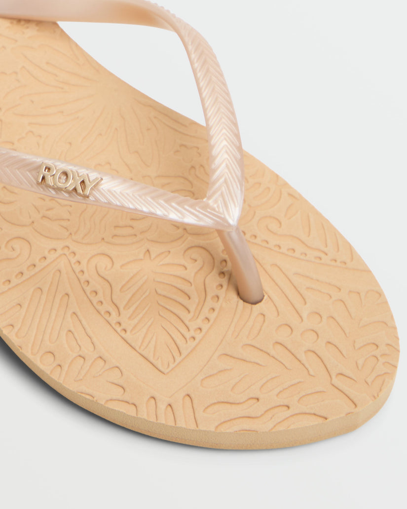 Antilles II Flip Flops - Champagne