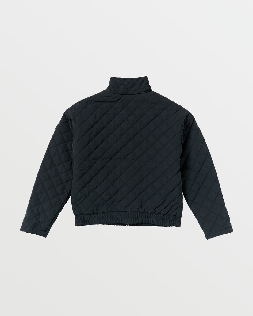 Path To Paradise Quilted Jacket - Anthracite