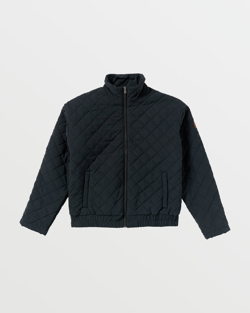 Path To Paradise Quilted Jacket - Anthracite