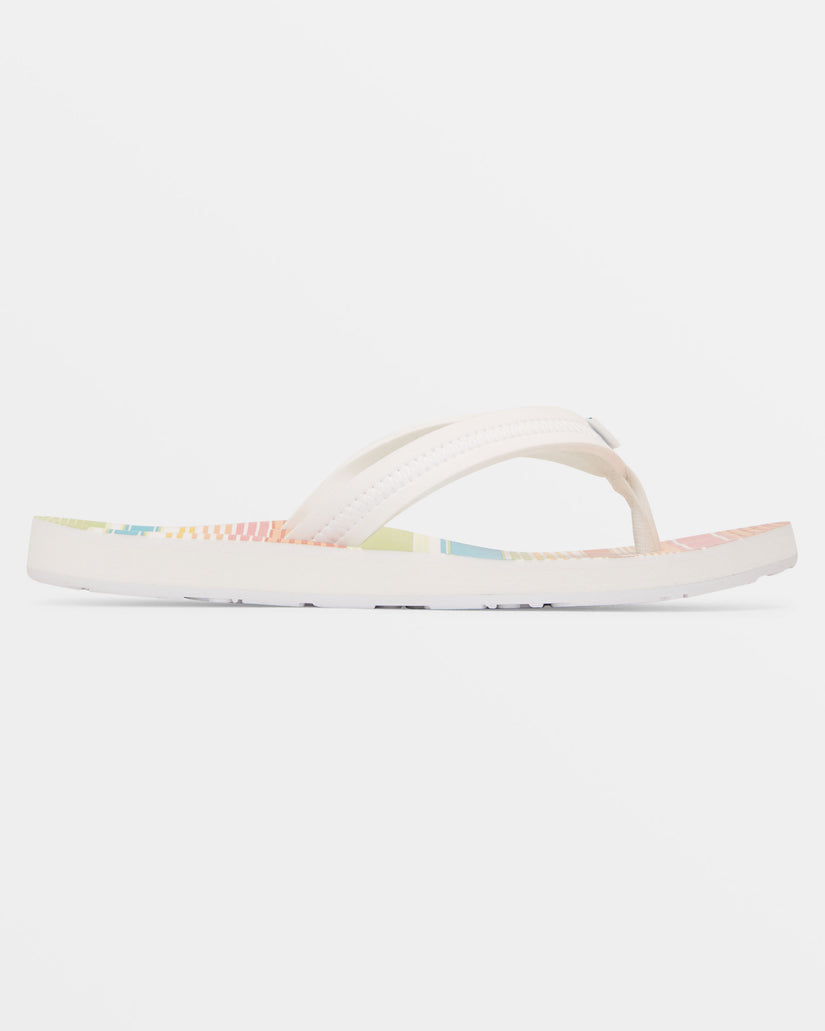 Vista Loreto II Flip-Flops - White/Ocean/Citrus