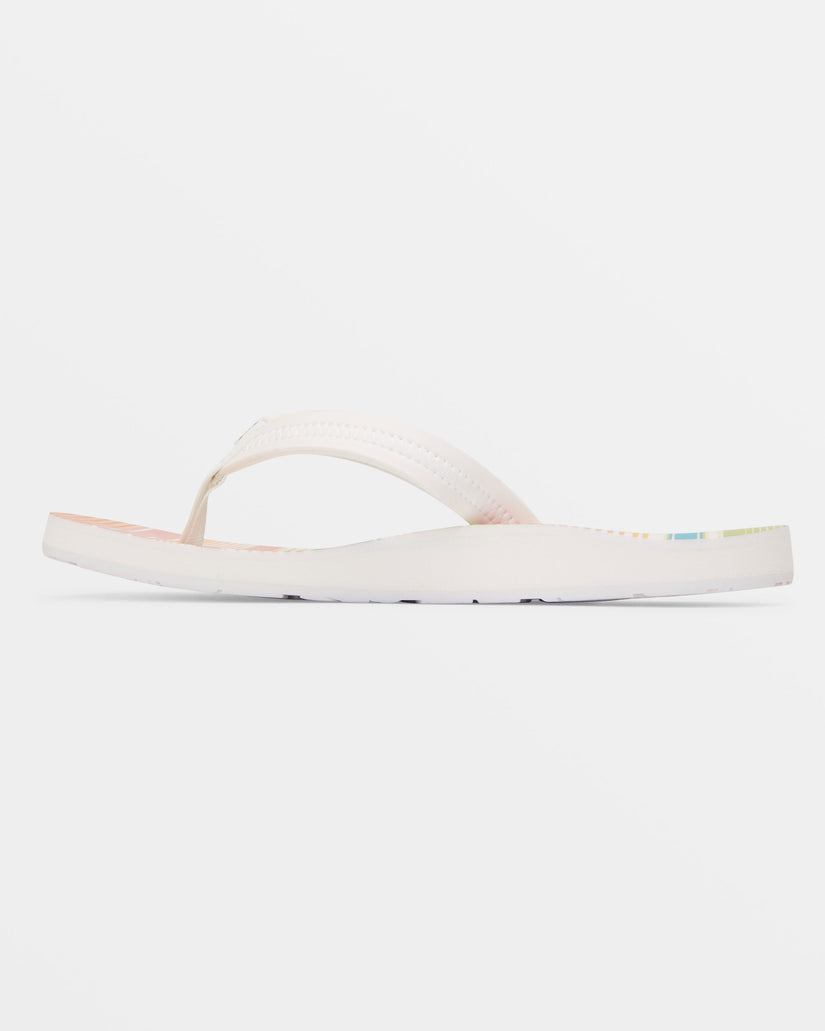 Vista Loreto II Flip-Flops - White/Ocean/Citrus