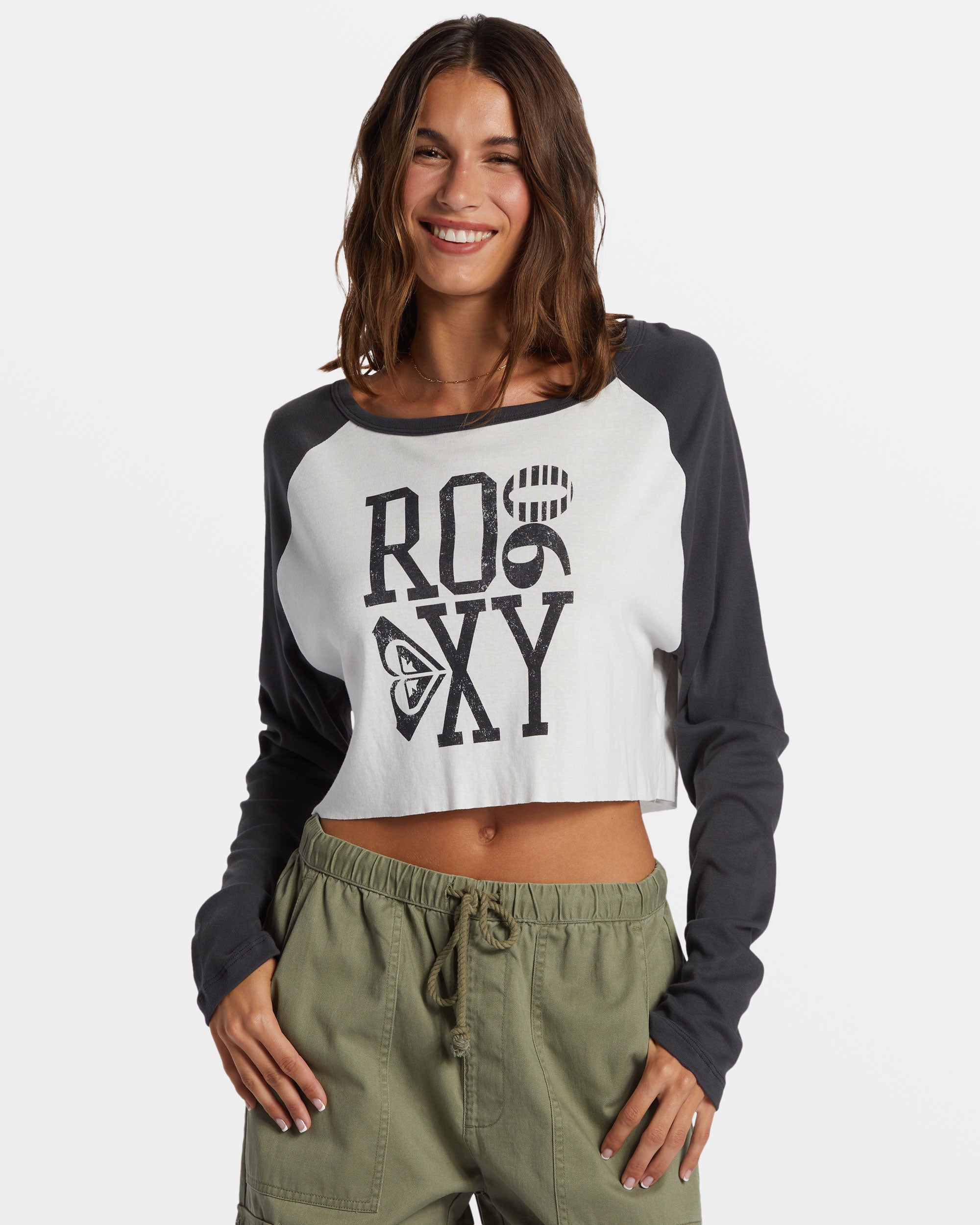 Heritage 90 Long Sleeve T-Shirt - Phantom | Roxy.com