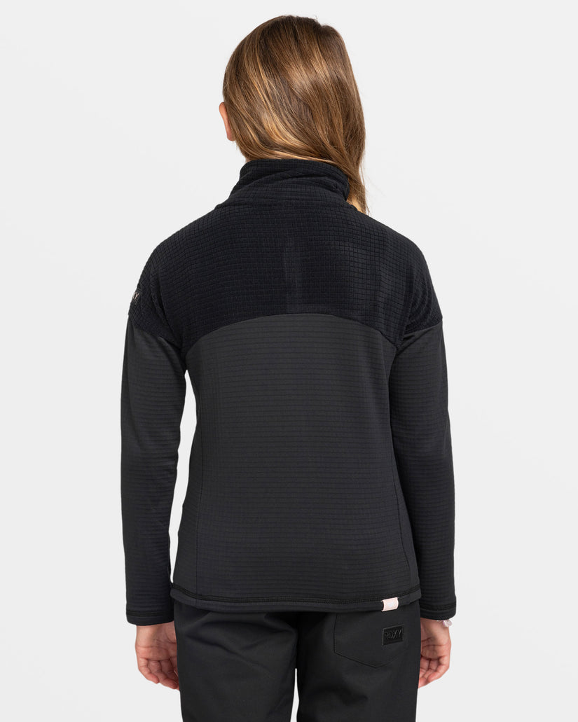 Girls 8-16 Sidley Zip-Up Sweatshirt - True Black