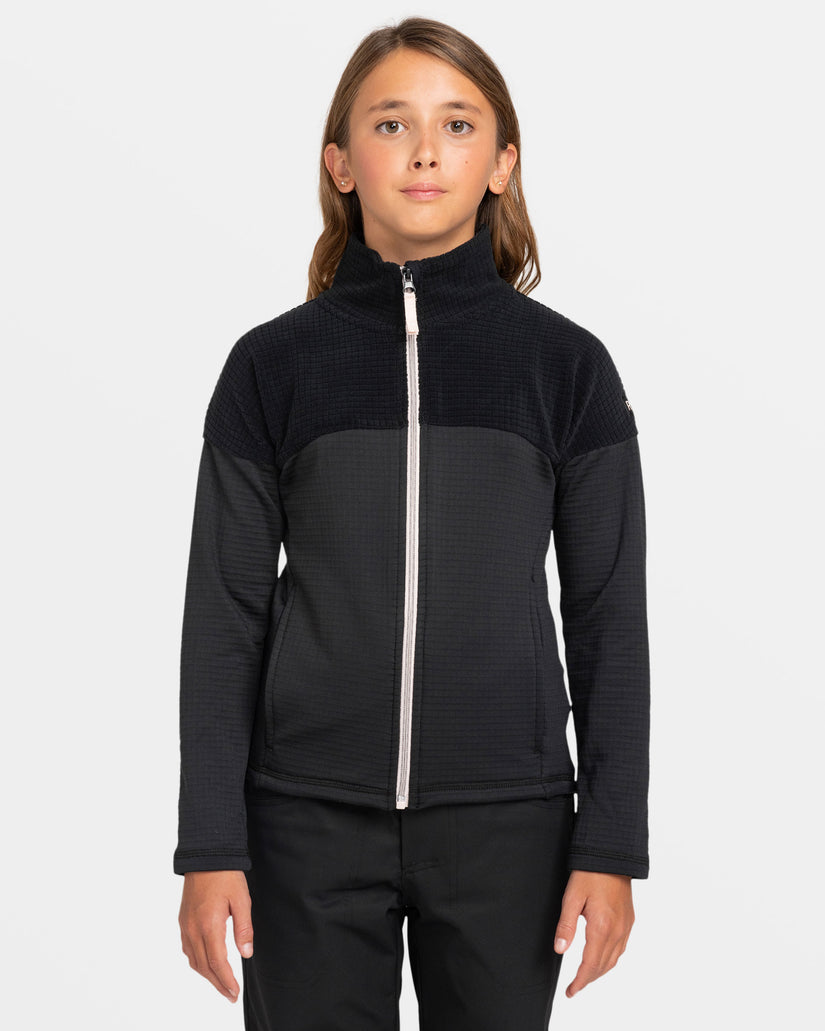 Girls 8-16 Sidley Zip-Up Sweatshirt - True Black