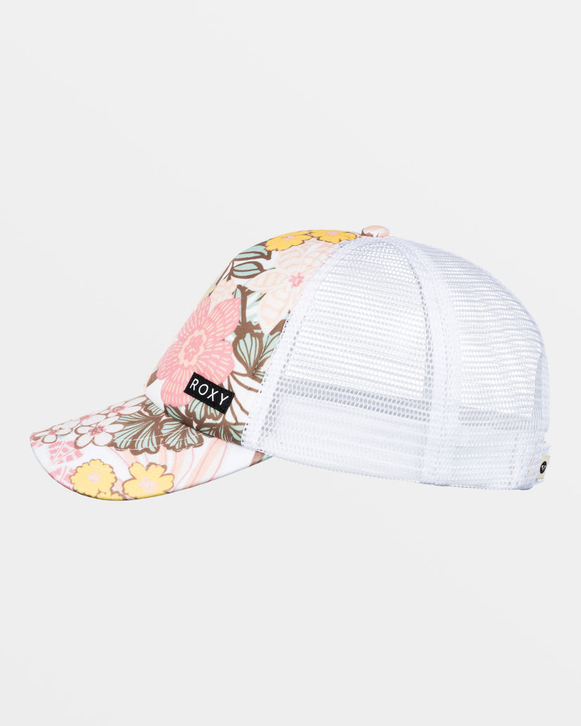 Girls 4-16 Honey Coconut Trucker Hat - White Viva La Vida