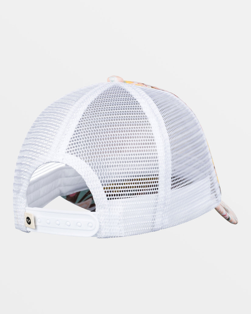 Girls 4-16 Honey Coconut Trucker Hat - White Viva La Vida