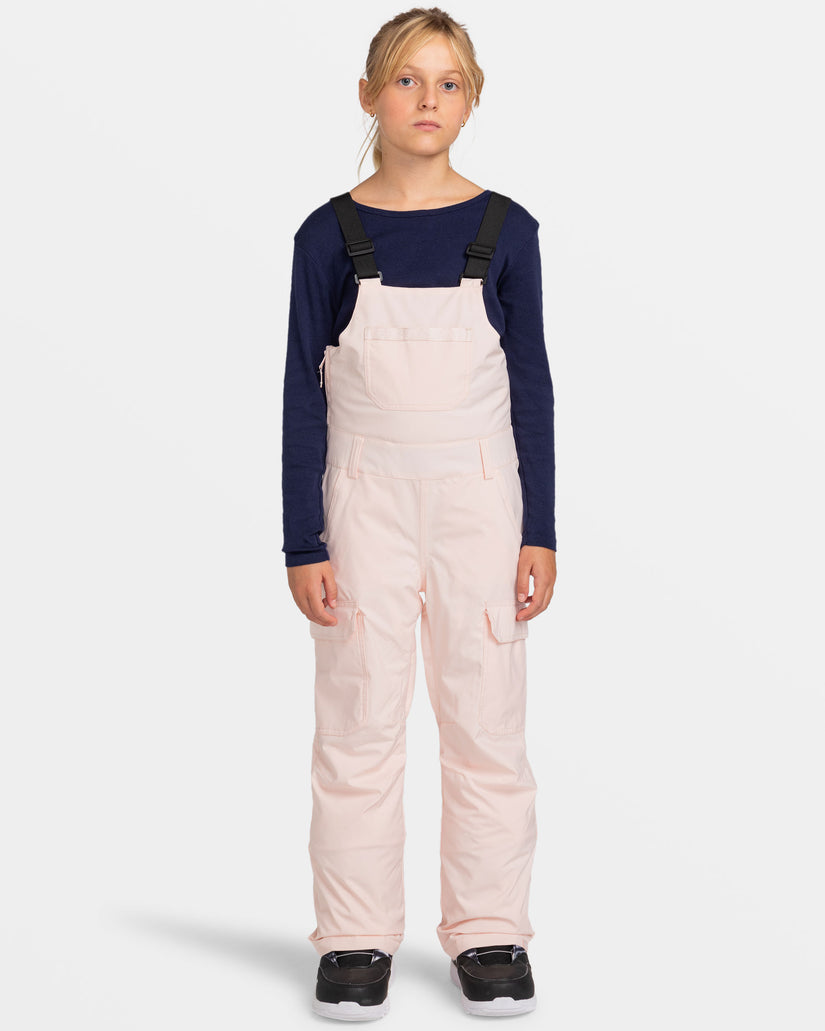 Girls 8-16 Non Stop Bib Snow Pants - Pink Salt