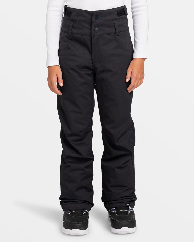 Girls 8-16 Diversion Snow Pants - True Black