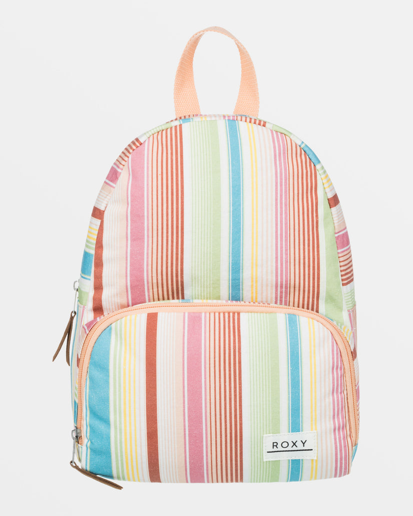 Always Core Canvas 8L Extra Small Backpack - White Salty Stripe – Roxy.com