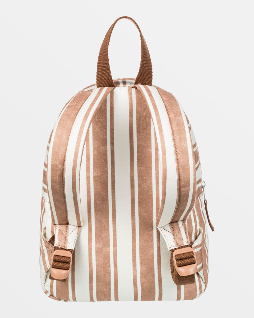 Always Core Canvas Extra Small Backpack - Camel Sandy Stripe