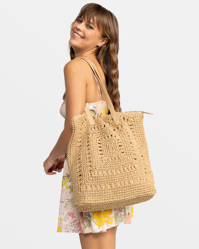 Coco Cool Straw Tote Bag - Natural | Roxy.com