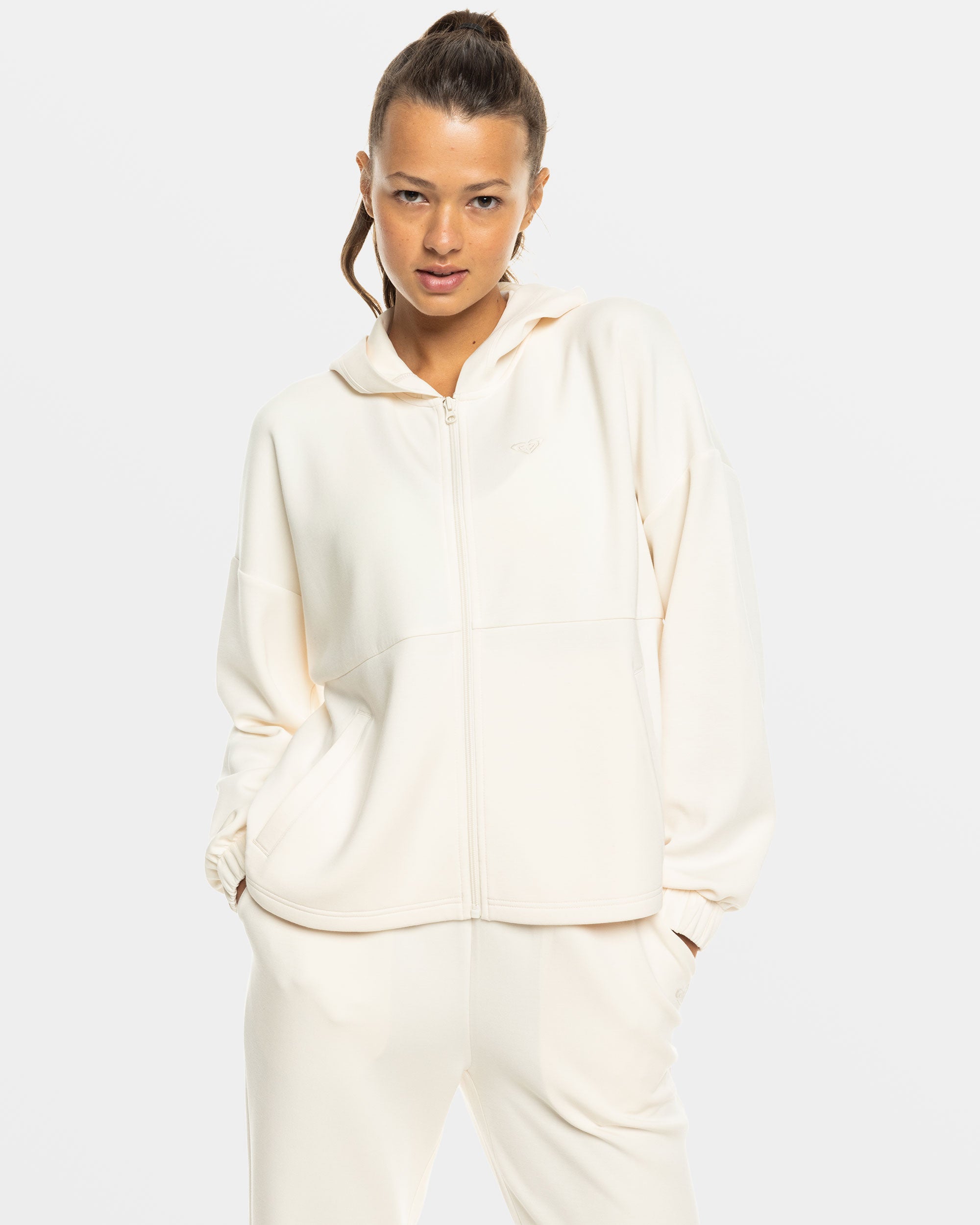 ROXY NEW Waves Boxy popular Pullover Hoodie