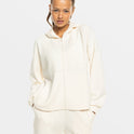 Rise & Vibe Sweet Zip-Up Hoodie - Buttercream