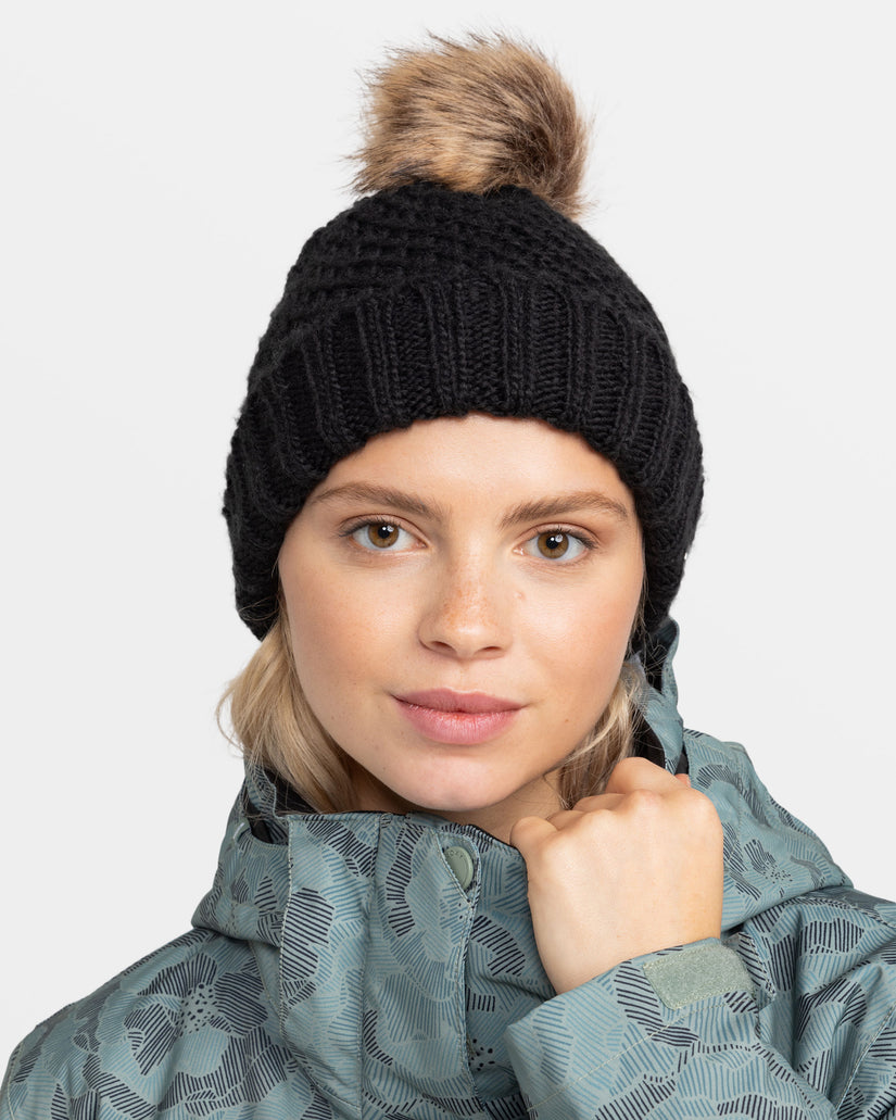 Blizzard Cuff Beanie - True Black