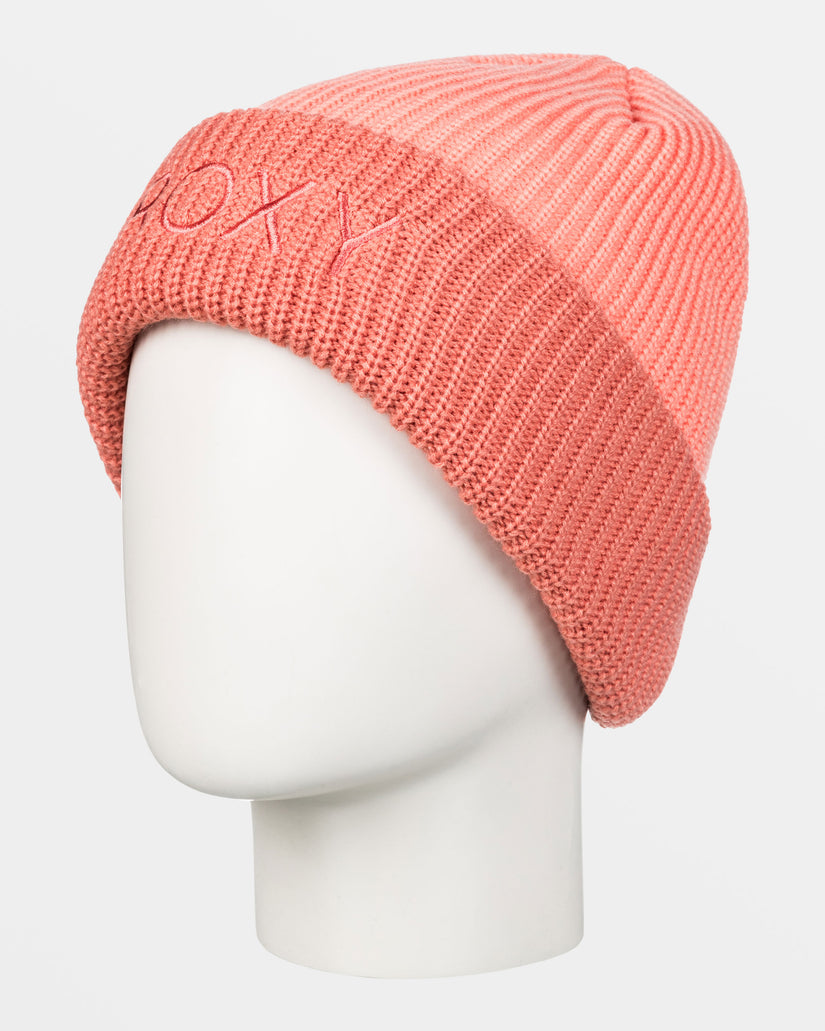 Freja Cuff Beanie - Peach Pink