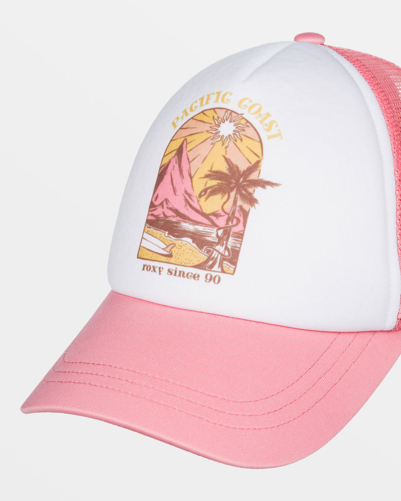 Dig This Trucker Hat - Mauve Glow