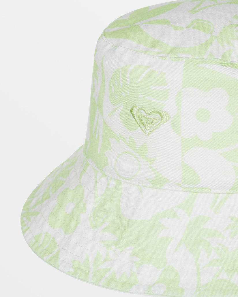 Jasmine Paradise Reversible Bucket Hat - Butterfly Sliceoparadise Swim