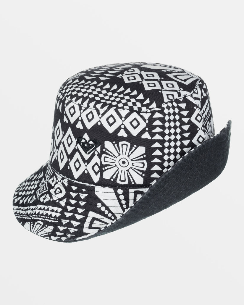 Jasmine Paradise Reversible Bucket Hat - Phantom Mo Rockin Vibe App