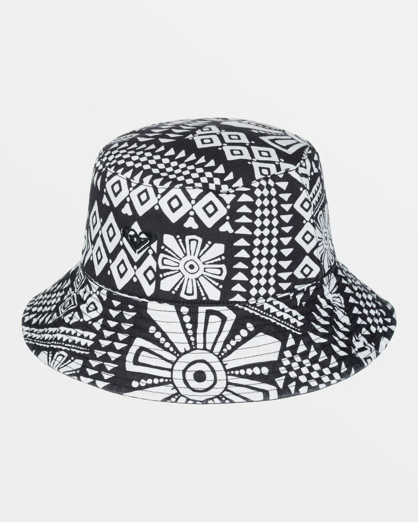 Jasmine Paradise Reversible Bucket Hat - Phantom Mo Rockin Vibe App