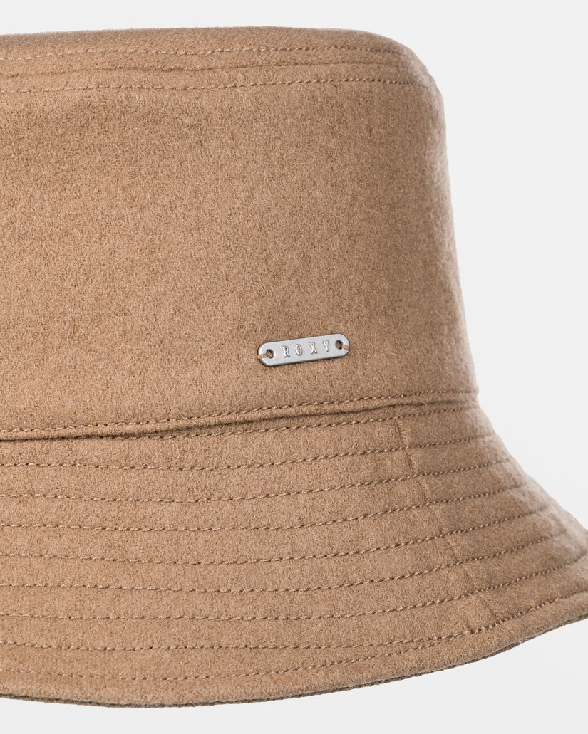 High Dance Morning Felt Bucket Hat - Camel