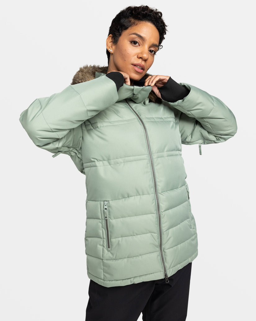 Quinn Snow Jacket - Lily Pad