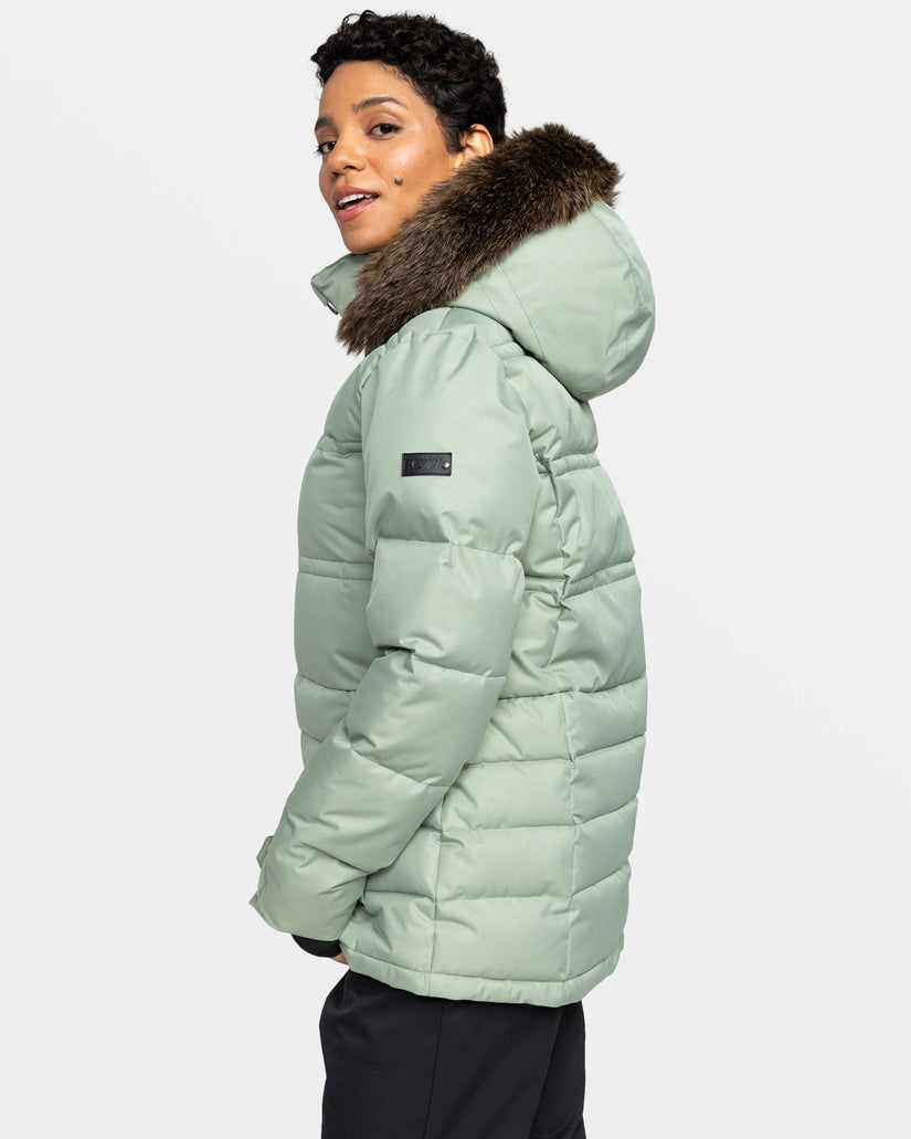 Quinn Snow Jacket - Lily Pad