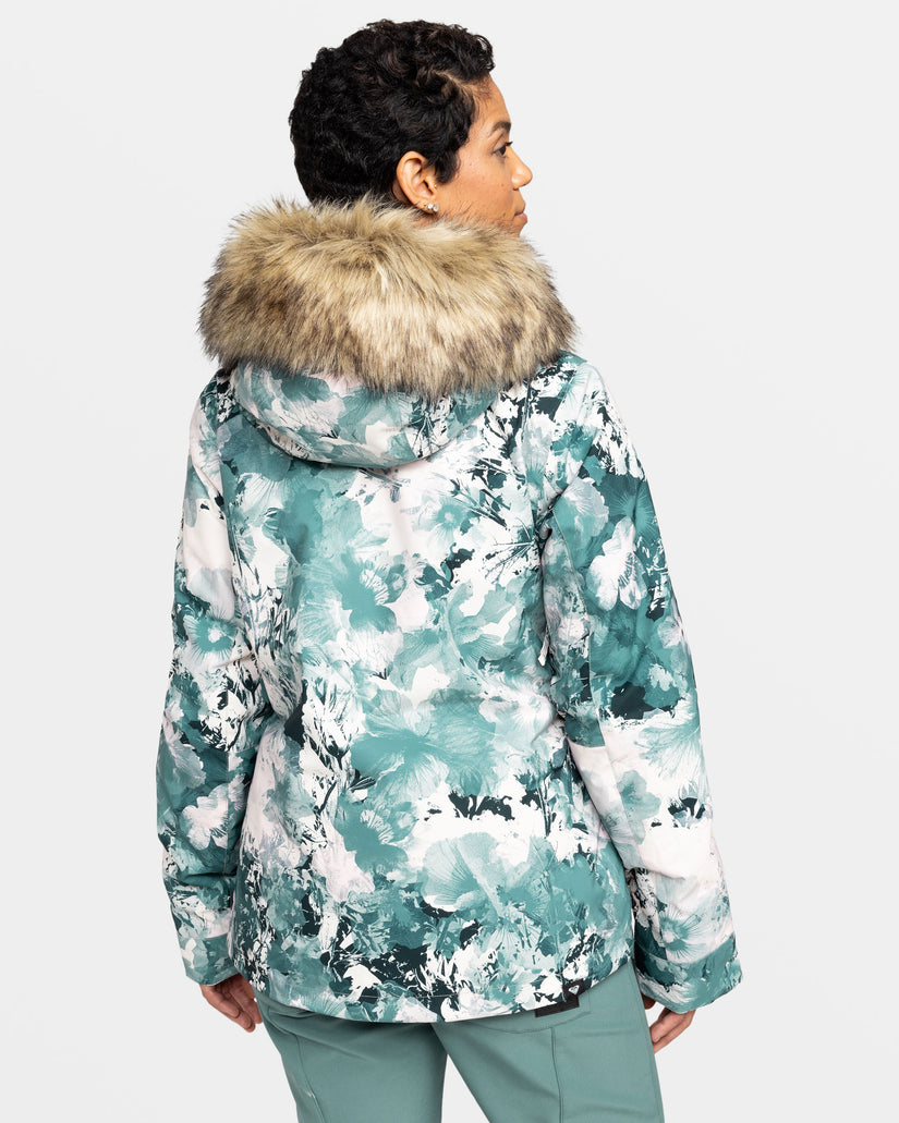 Jet Ski Snow Jacket - Sea Pine Dreamy Picture