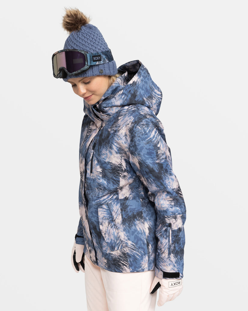 Roxy Jetty Snow Jacket - Wild Wind Darknight