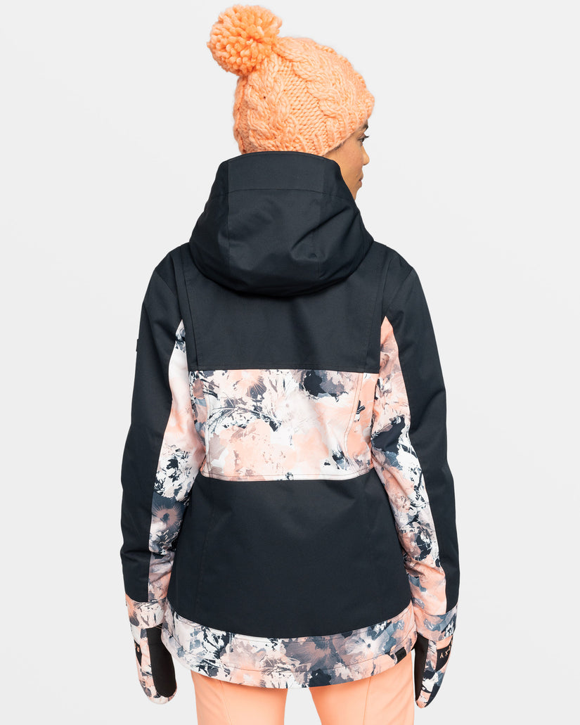 Presence Parka Snow Jacket - Peach Pink Dreamy Picture