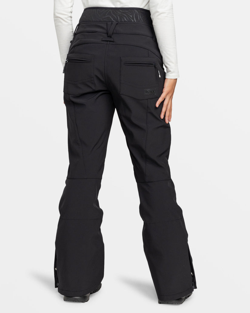 Rising High Snow Pants - True Black