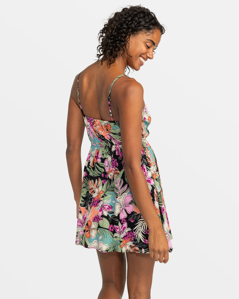 La Vida Mini Dress - Phantom Moody Tropical Apparel