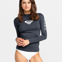 Whole Hearted Long Sleeve Upf 50 Rashguard - Mood Indigo