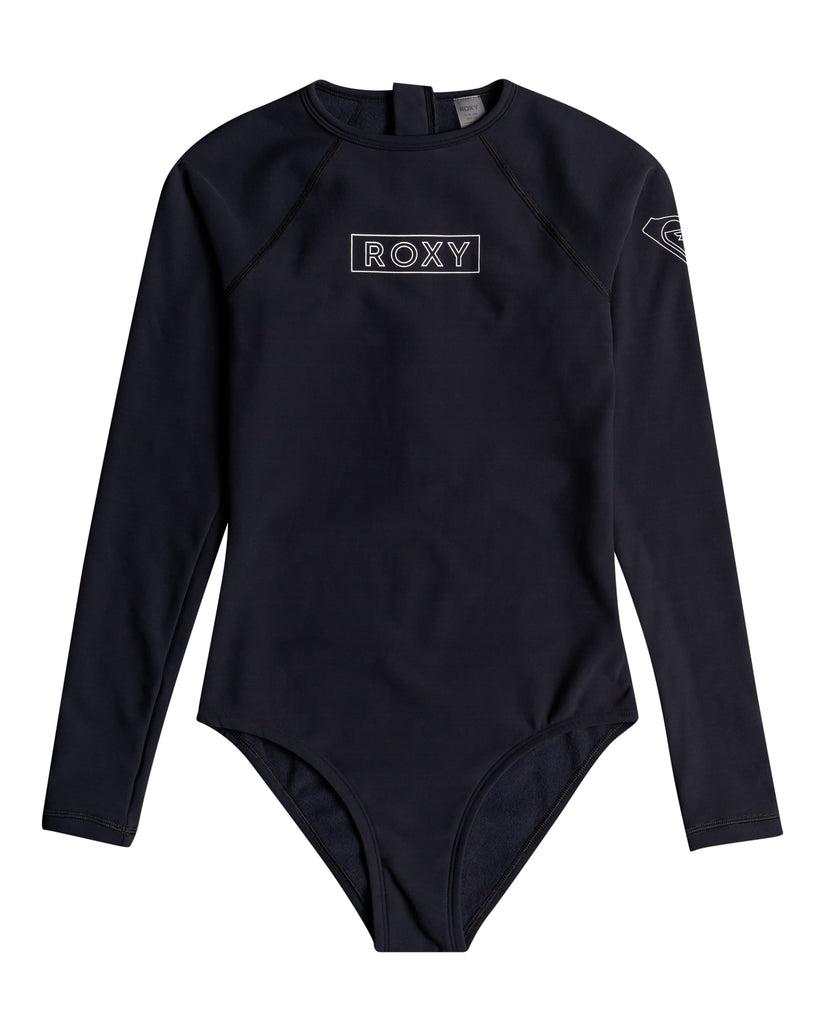 Heater Long Sleeve One-Piece Swimsuit - Anthracite