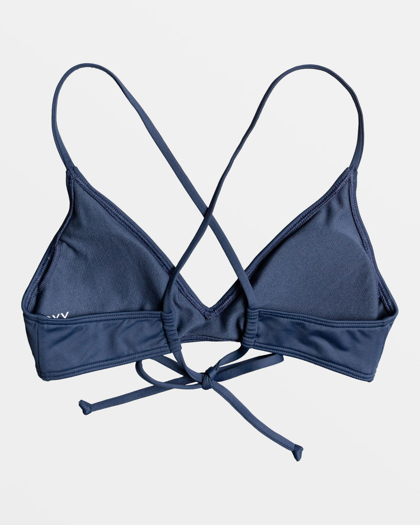 Beach Classics Athletic Triangle Bikini Top - Mood Indigo