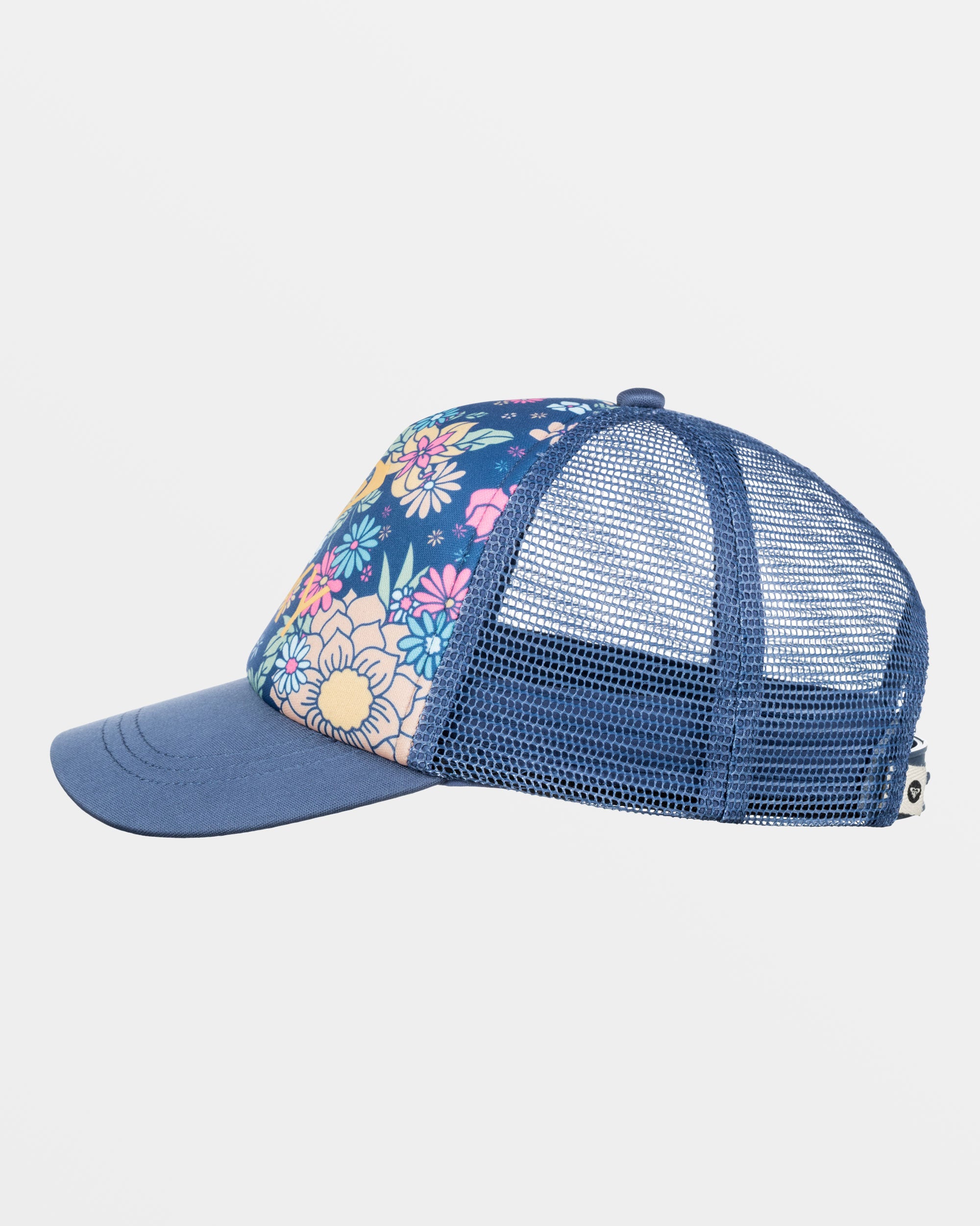 Sweet Emotions Trucker Hat Bijou Blue Baja Baby Roxy