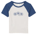 Girls 7-16 Daisies Raglan T-Shirt