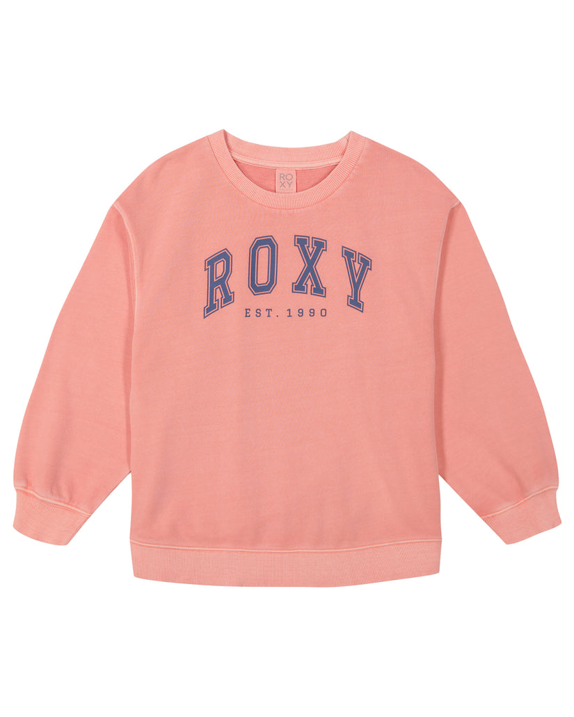 Girls 7-16 Roxy Arch Oversized Crew