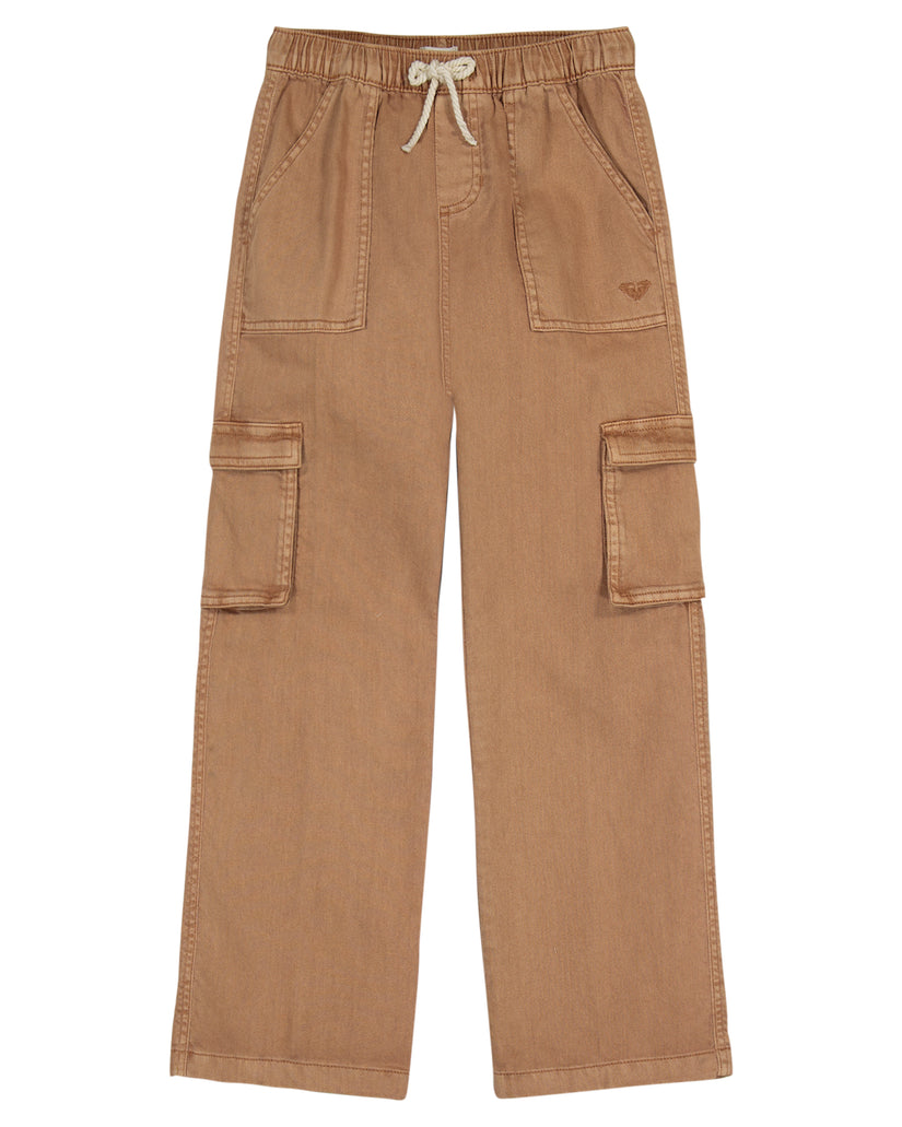 Girls 7-16 Precious Cargo Pants - Camel