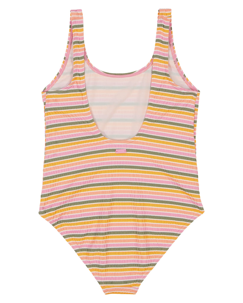 Girls 7-16 Mirage Stripe One Piece