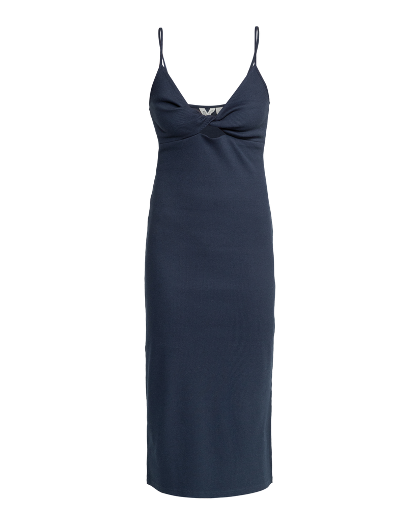 Wavey Lady Midi Dress - Naval Academy