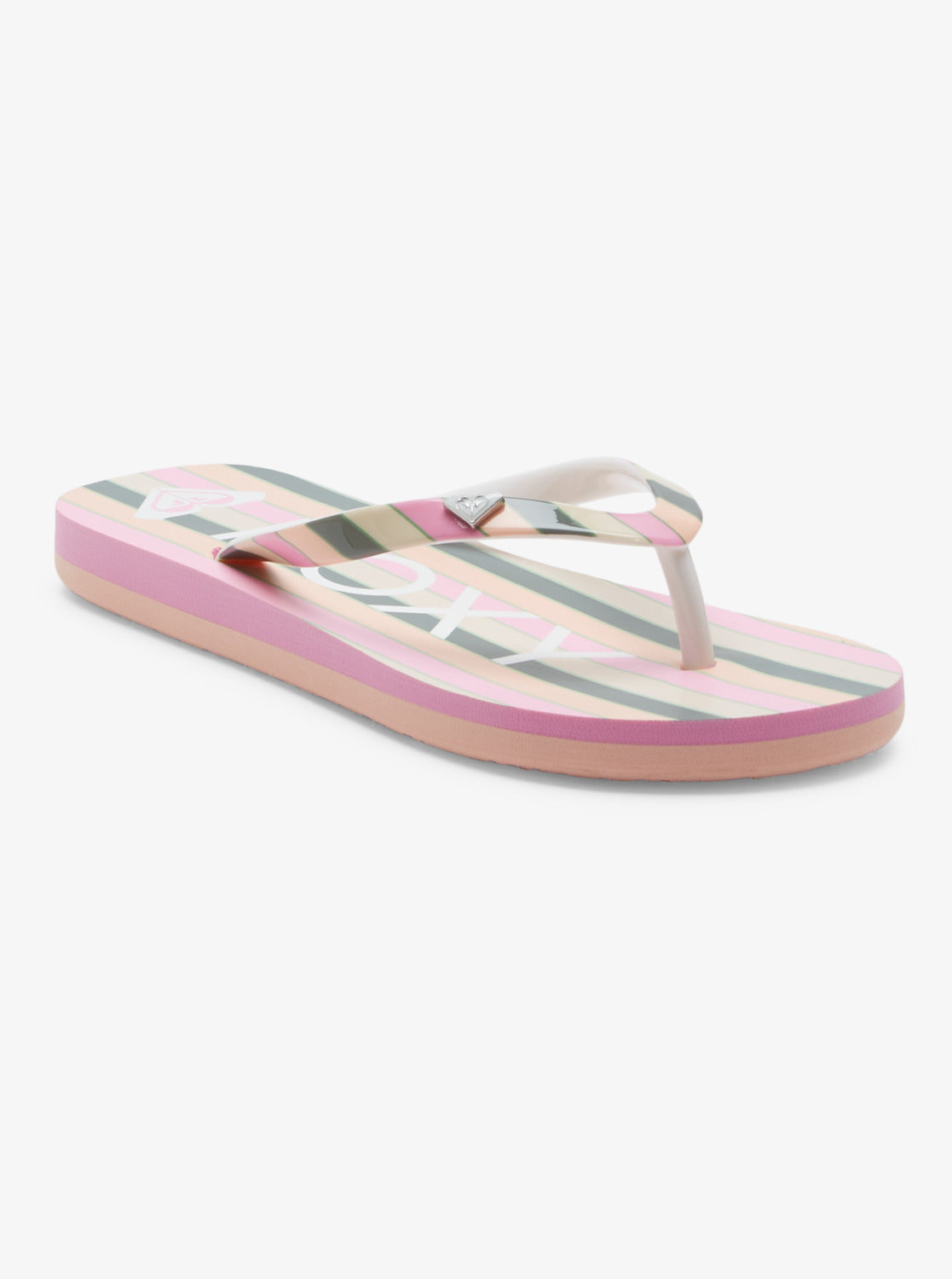 Girls 4-16 Pebbles Sandals - Green/Pink – Roxy.com