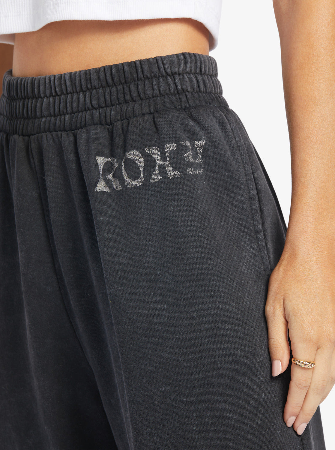 Day Off Fleece Track Pants Anthracite Roxy